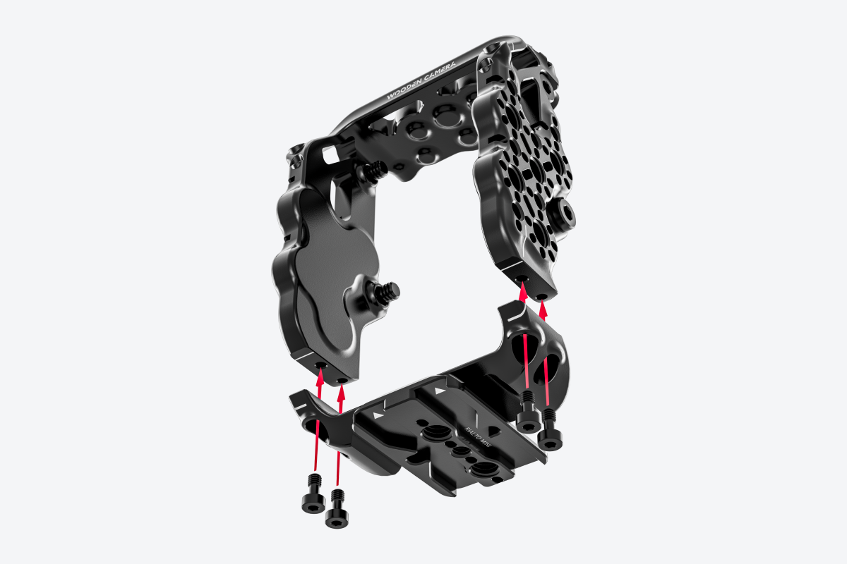 Wooden Camera Accessories for Sony Rialto Mini cage