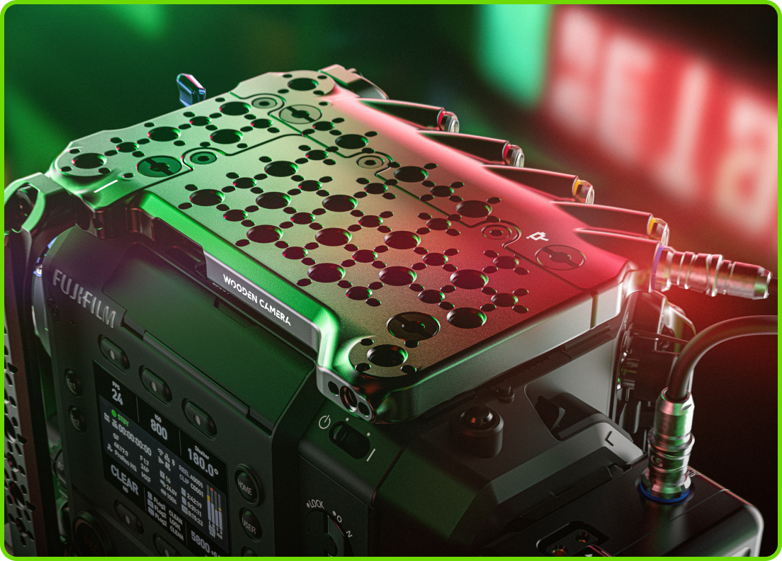 Wooden Camera Fujifilm GFX ETERNA 55 Modular Top Plate